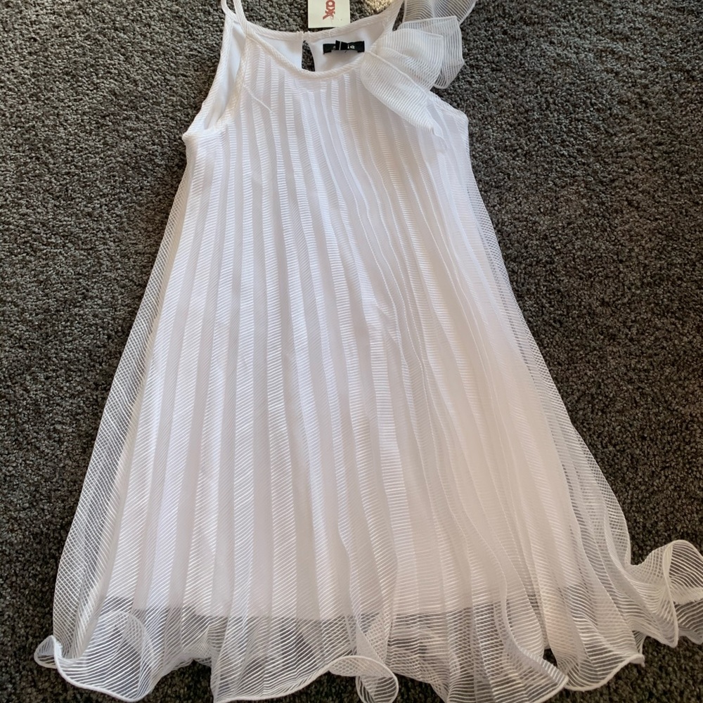 girls white dress size 6